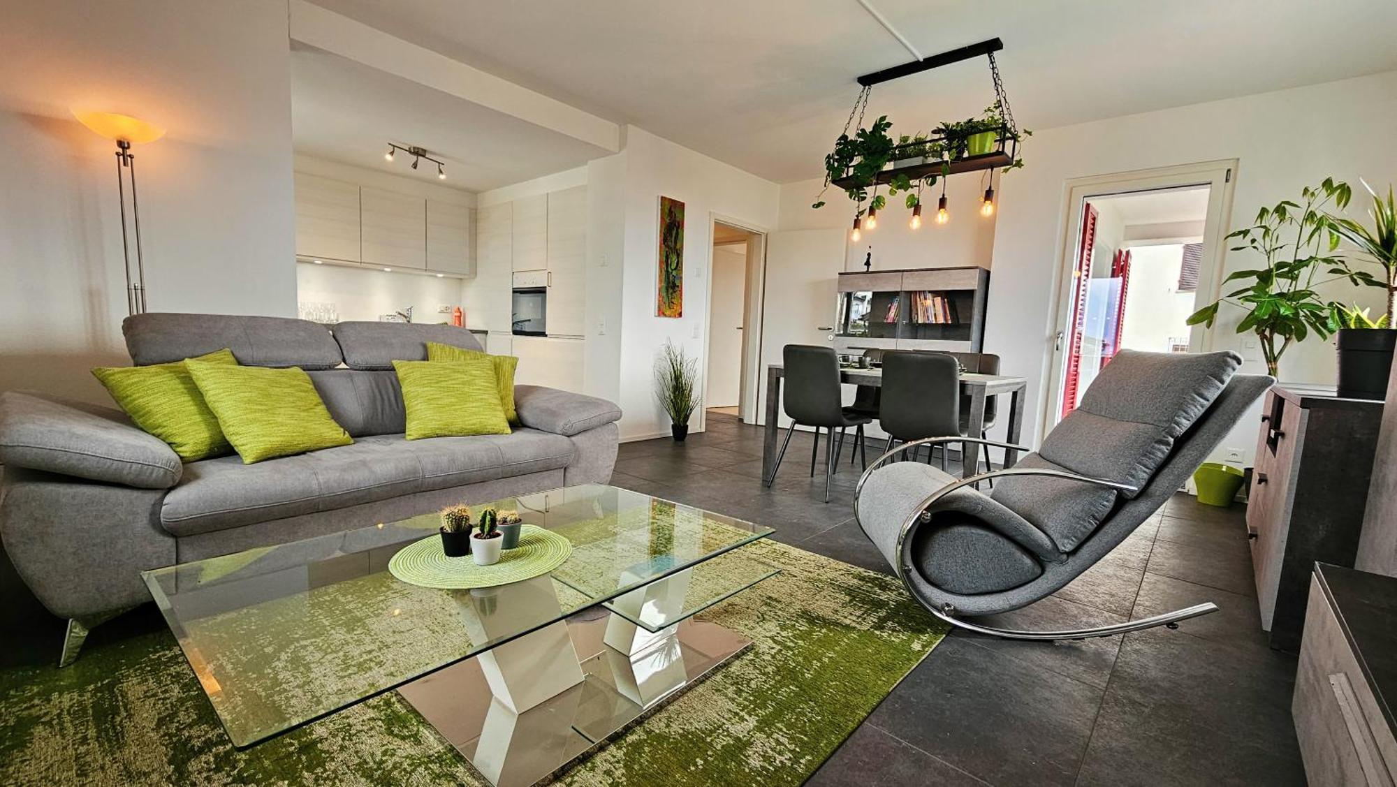 Bellavista Apartment With Free Parking 盧加諾 外观 照片